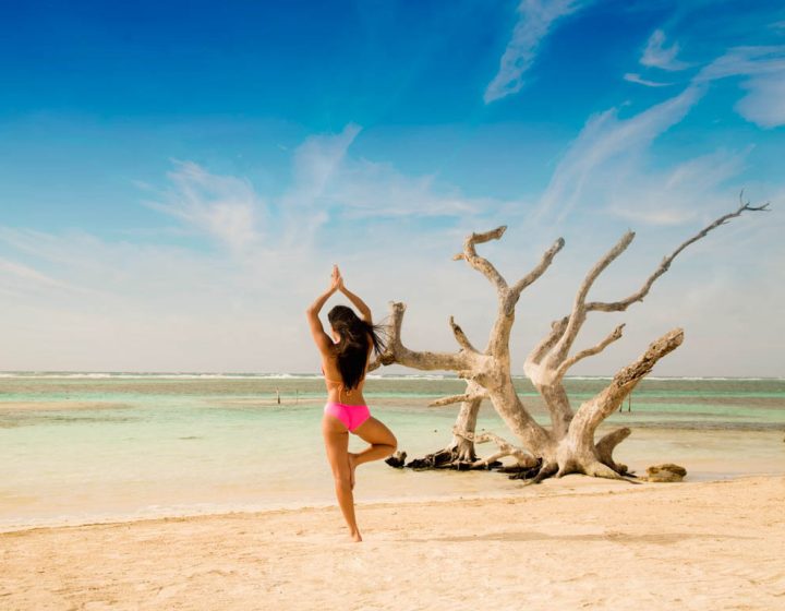 Moon experiences Mujer en las playas del caribe, Moon experiences agencia de viajes
